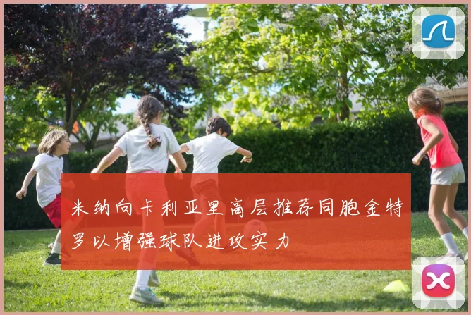 米纳向卡利亚里高层推荐同胞金特罗以增强球队进攻实力